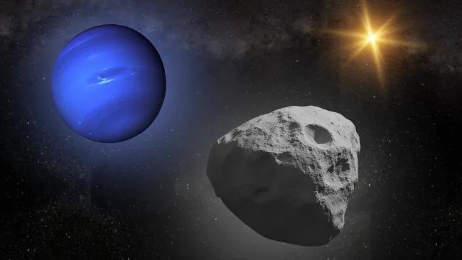 Strange Space Rock Found Orbiting in Rare Sync with Neptune