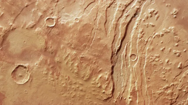 Mars Express Orbiter Reveals Stunning Details of Acheron Fossae on Mars