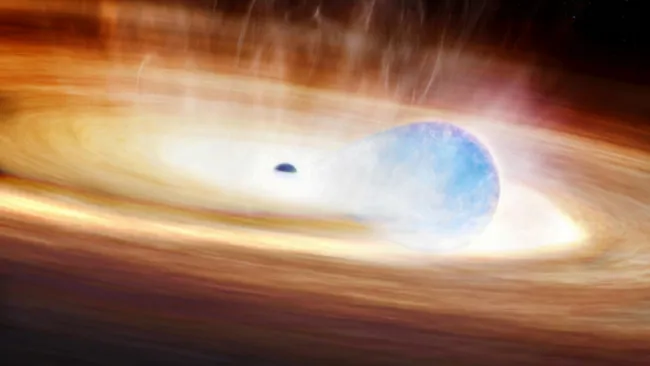 AI Detects Rare Stellar Explosion Caused by Black Hole Interaction in SN 2023zkd