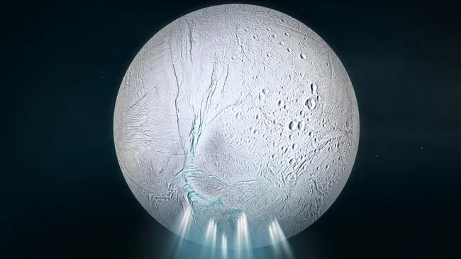 Saturn’s Moon Enceladus Found Shooting Out Organic Molecules Linked to Life’s Building Blocks