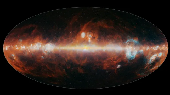 NASA’s SPHEREx Completes First Full-Sky Cosmic Map with Stunning Results